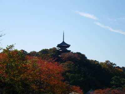 三渓園 旧燈明寺三重塔