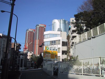 再開発が進む六本木遠望