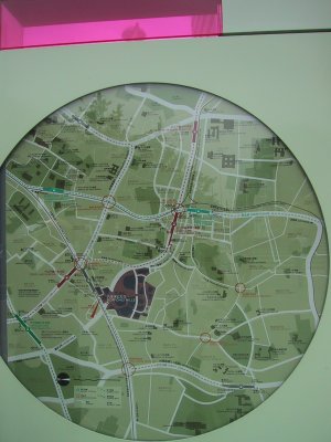 六本木ヒルズ周辺図