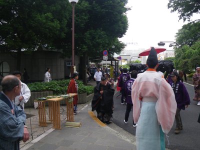 主婦会館 駐輦準備
