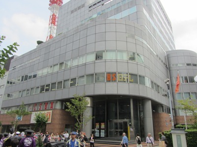 日テレ通り 日本テレビ麹町ビル