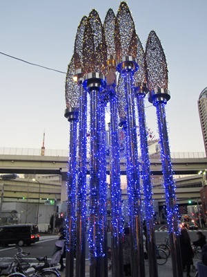 麻布十番駅前 オブジェ