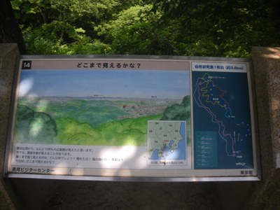 高尾山 山頂 道標#14