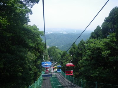 エコーリフトで山麓駅へ