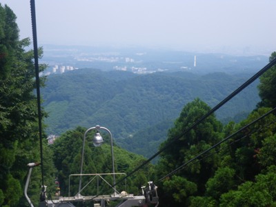 エコーリフトで山麓駅へ