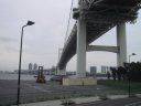 Rainbow Bridge seen from the Shibaura Anchorage