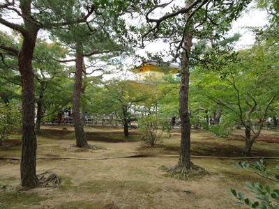 金閣寺(鹿苑寺) 庭園を散策