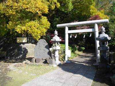 本牧神社 本牧山頂公園遊歩道