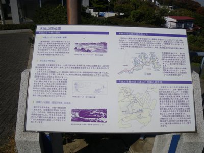 本牧山頂公園 説明板