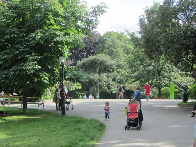 ウィーン シュトゥーベンリング 市立公園 北入口
