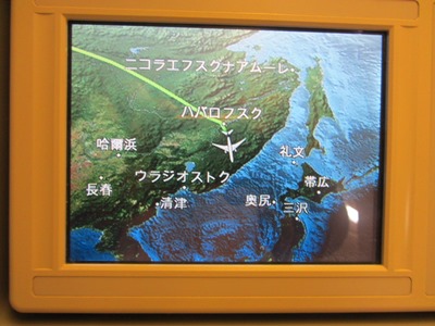 飛行状況案内(ハバロフスク)