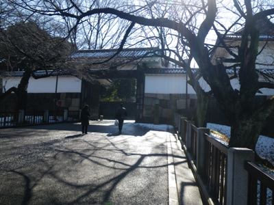 北の丸公園 田安門