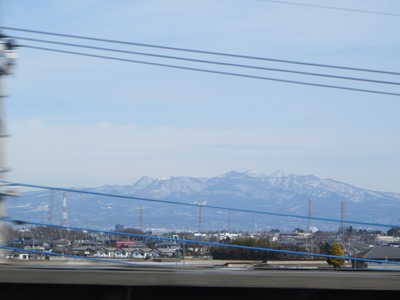 かがやき509号 グランクラスからの車窓風景