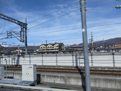かがやき509号 グランクラスからの車窓風景