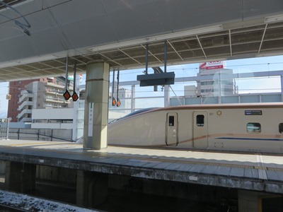 北陸新幹線 かがやき509号 長野駅 11:46発