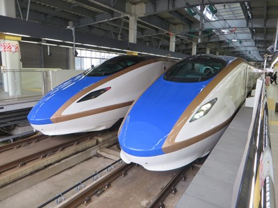 北陸新幹線 かがやき509号 金沢駅 12:52着