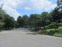 日比谷公園　祝田門から三笠山脇を東進