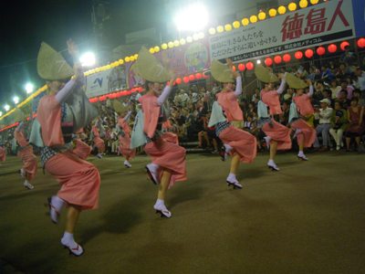 阿波踊り 南内町演舞場 うずき連