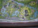 栗林公園　掲橋付近　案内図