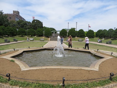 港の見える丘公園 沈床花壇