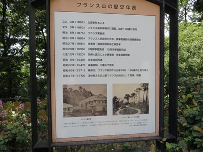 港の見える丘公園 フランス山地区 旧フランス領事官邸遺構