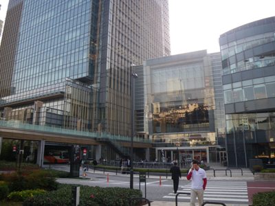 東京ミッドタウン ミッドタウン・ガーデンから見たガレリア