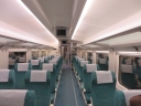バルセロナ　高速鉄道　フランサ駅　車内風景