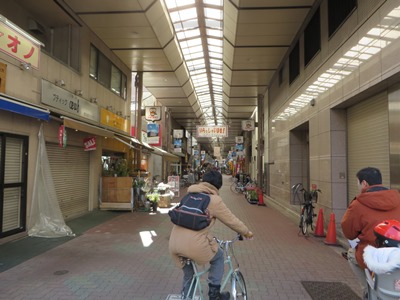 佐竹商店街(佐竹通り)を南下