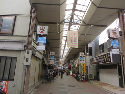 佐竹商店街(佐竹通り)を南下