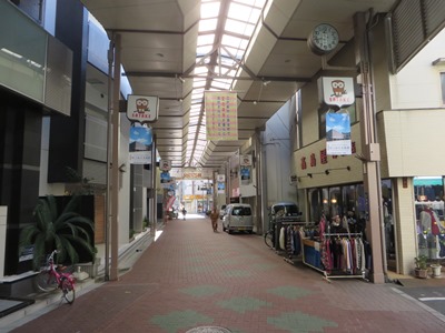 佐竹商店街(佐竹通り)を南下
