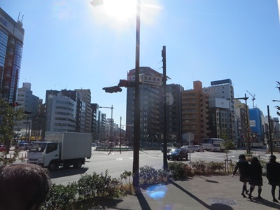 江戸通り 浅草橋南交差点