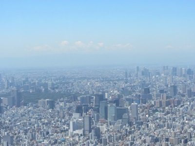 東京スカイツリー 天望回廊 新宿副都心