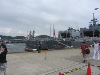 吉倉桟橋 護衛艦おおなみ、護衛艦たかなみ