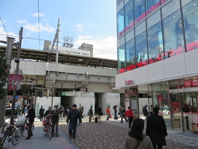 春日通り JR 山手線 御徒町駅