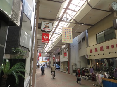 佐竹商店街(佐竹通り)を南下