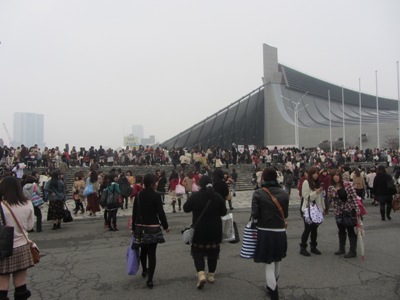 代々木公園 第一体育館前イベント会場
