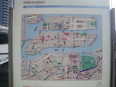 晴海通り 黎明橋 晴海トリトンスクエア