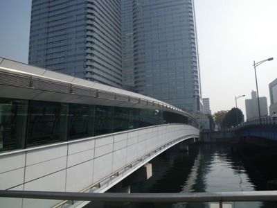 晴海通り 黎明橋 晴海トリトンスクエア