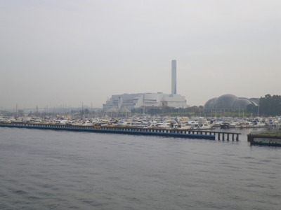 明治通り 夢の島アリーナ