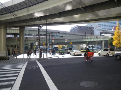 昭和通り 江戸橋北交差点