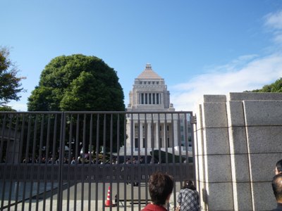 国会正門前交差点 国会議事堂