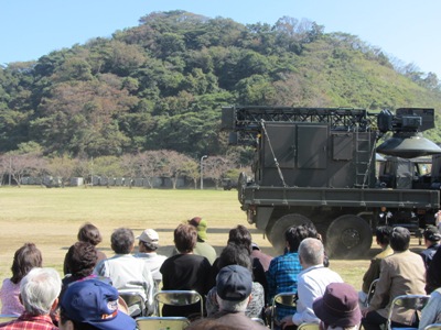 陸上自衛隊 久里浜駐屯地 分列行進