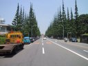 The distant view of the Meiji-jingu Outer Gardens art gallery