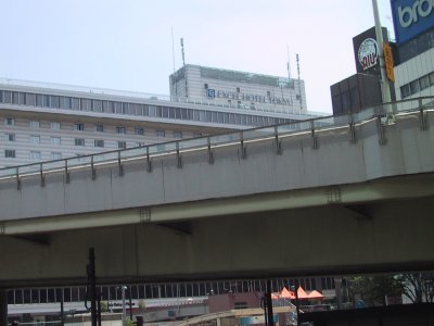 Akasaka Tokyu Hotel at the Akasakamitsuke intersection