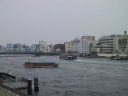 The Sumida Gawa Ohashi Bridge scenery (upstream) 