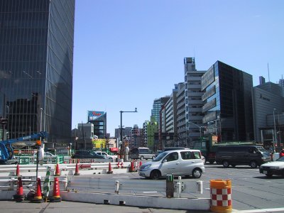 Scenery of the direction of Shinjuku seen from Nakanosakaue. 