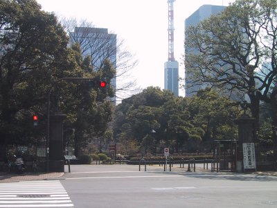 The Kasumi Gate of Hibiya Park 