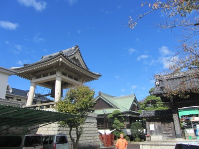 船橋行徳線(県道179号) 妙行寺 鐘楼堂