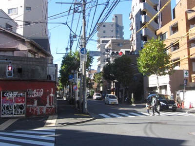 早稲田通り 上落合一丁目交差点
