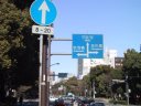 Scenery of the direction of Hibiya avenue from Shiba Park@